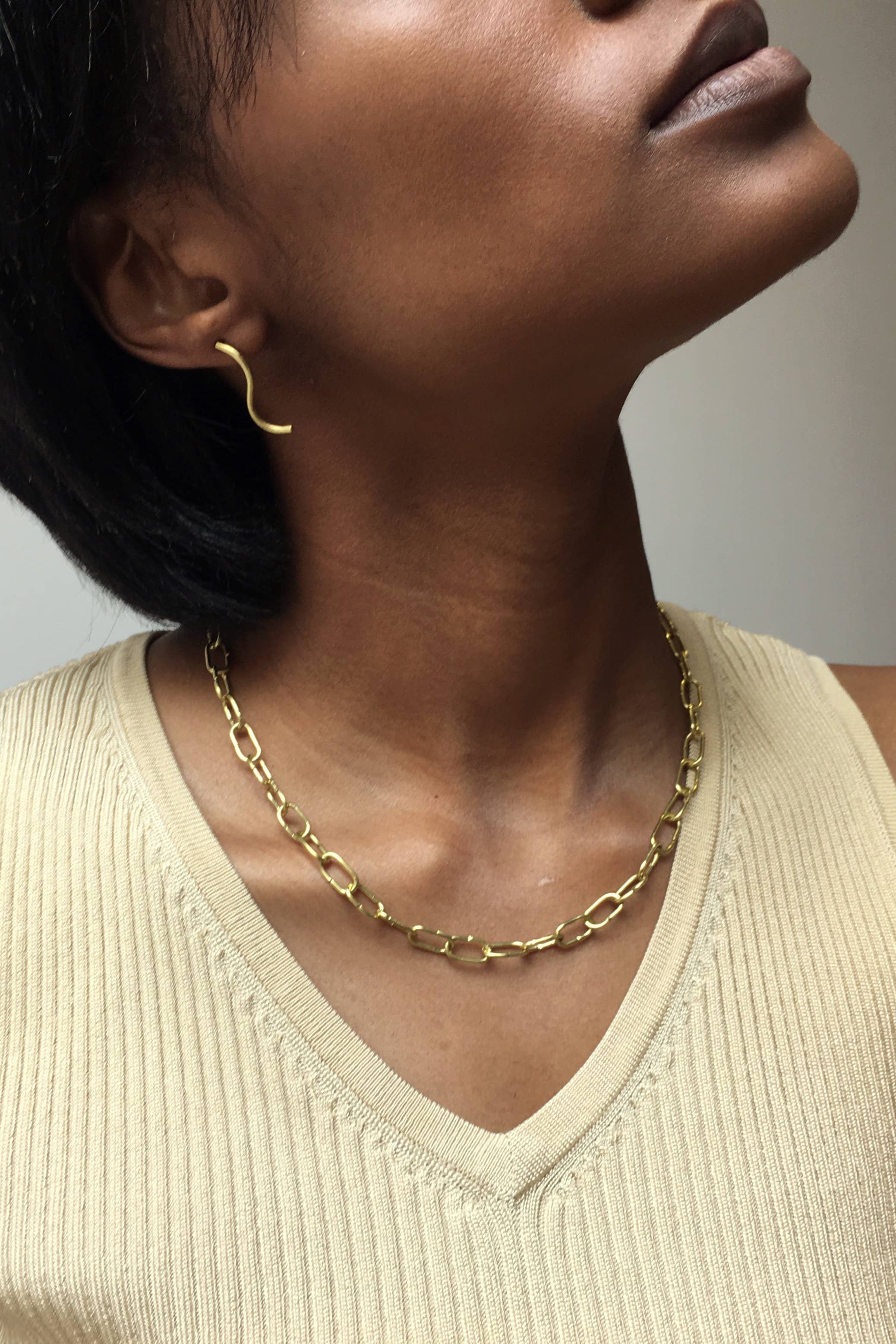 Mahnal Jewelry - Wholesale Link & Chain Necklace - Alitsal Necklace2