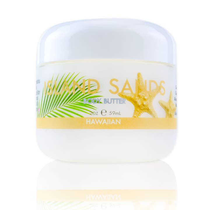 Maui Soap Co. - Wholesale Body Balm/Butter - Island Sands Body Butter with Aloe, Mac. Nut & Coconut 2 oz