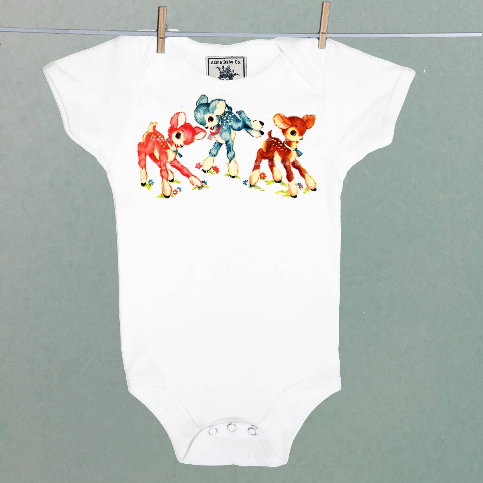 REMOVED BRAND - Wholesale Bodysuit (Non-Footed) - Baby - Three Deer Organic Bodysuit0