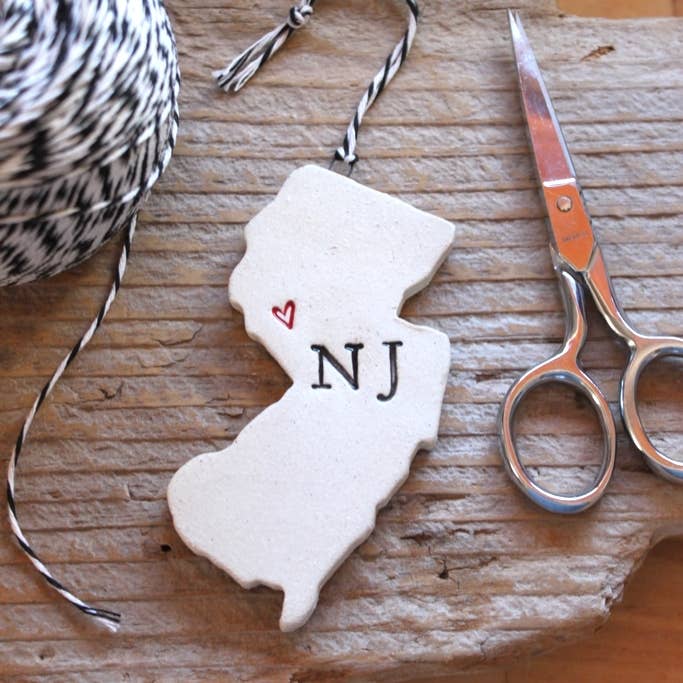 Tasha McKelvey - Wholesale Ornament - Custom State-Pride Holiday Ornament w/ State's Abbreviation2