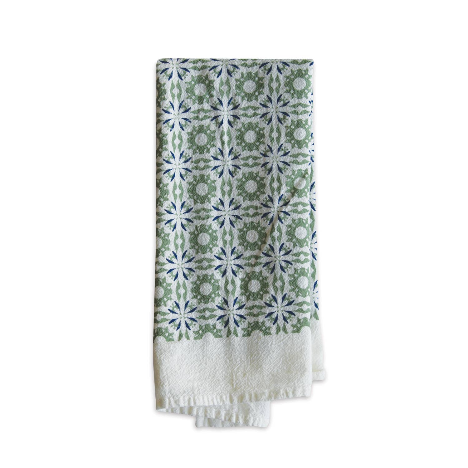 June & December - Wholesale Dinner & Cloth Napkin - Mixed Woodblock Chicory Napkins / Set of 43