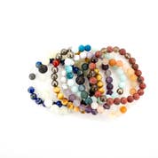 Mala Prayer Bracelet Energy Collection - 8 Variants for wholesale by Honey & Sage Co