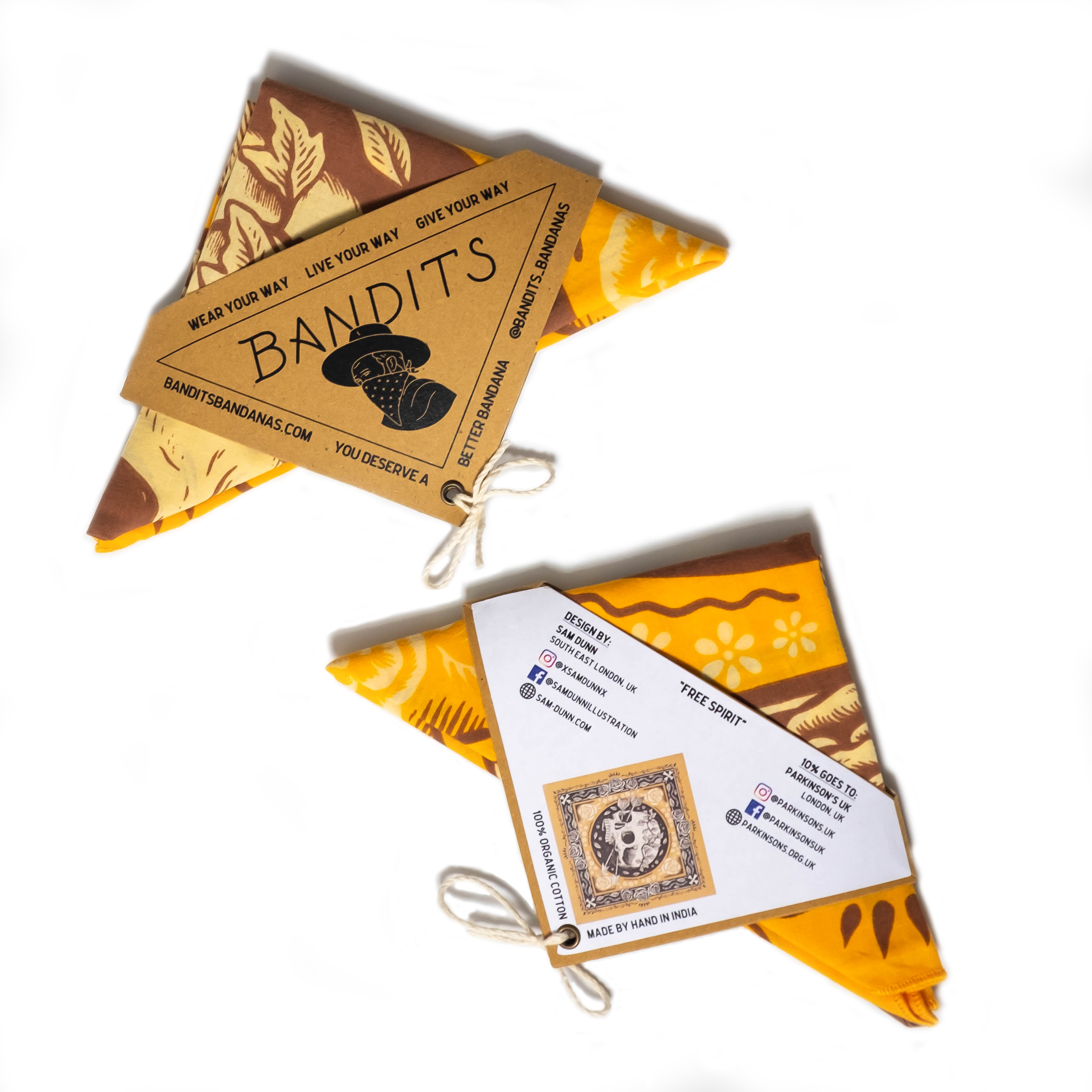 BANDITS Bandanas – Großhandel Bandana – Unisex – „Freier Geist“1