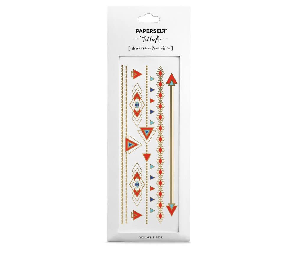 PAPERSELF - Wholesale Temporary Tattoo - Deco Deco 2 Temporary Tattoos Stickers1