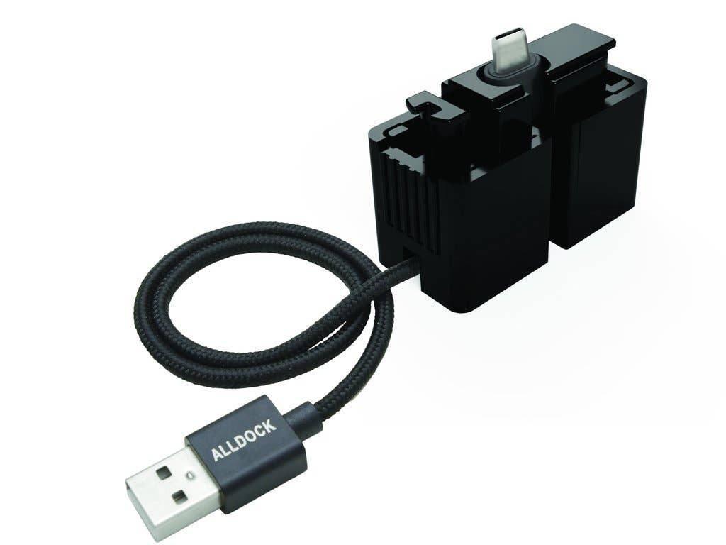 REMOVED BRAND - Wholesale Charging Cable - C-Type One Hand Click Adapter0