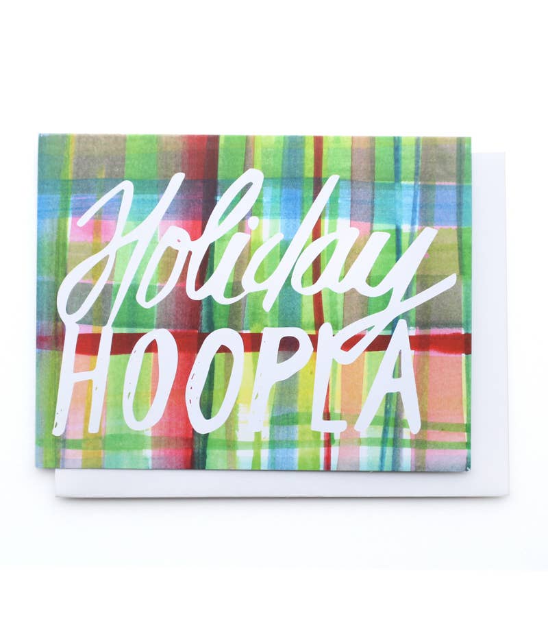 Thimblepress - Wholesale Season's Greetings Card - Holiday Hoopla Greeting Card0