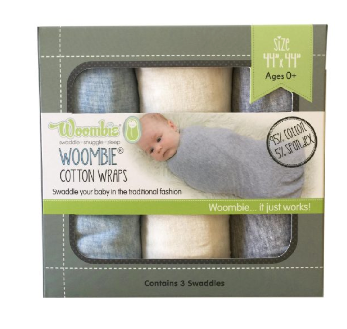 Woombie - Wholesale Inbakerdoek - Baby - Katoenen babypakkingen, verpakking van 33