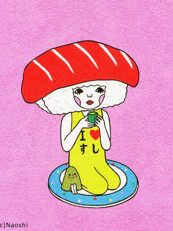 【8×10 Art Print】Sushiko and Sabio for wholesale by Naoshi