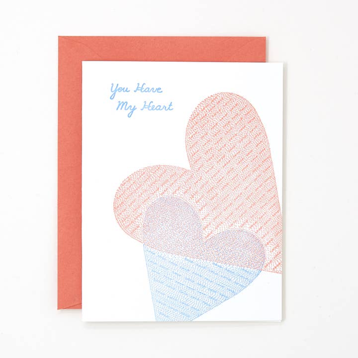 You Have My Heart - Mother's Day Greeting Card for wholesale by Helen Edna