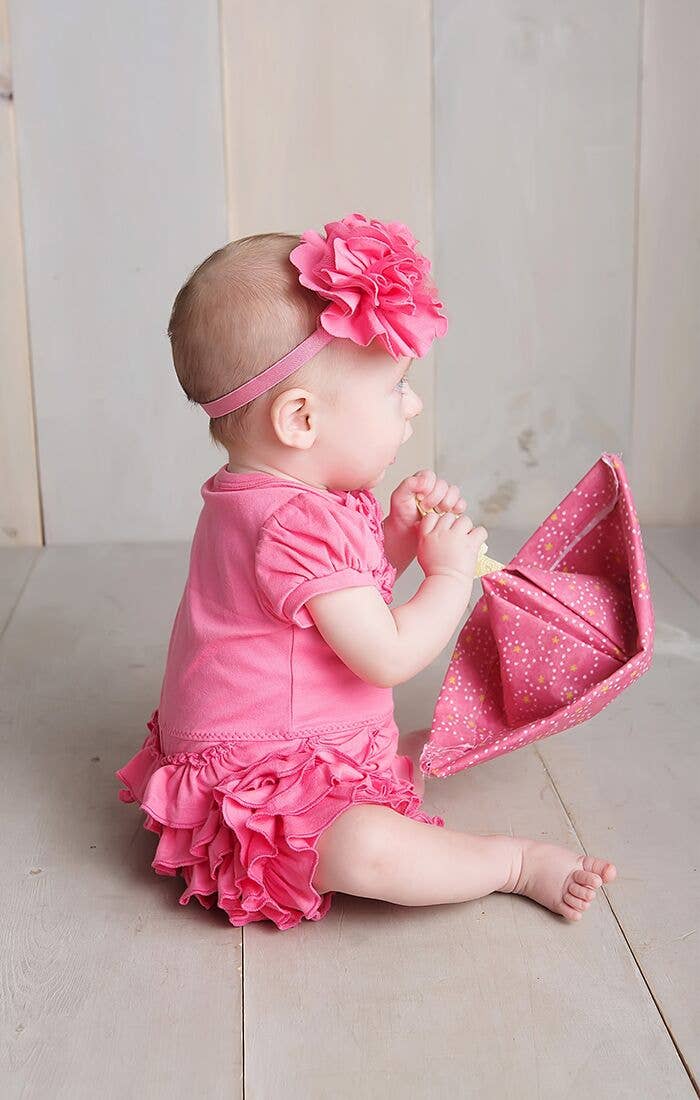 Lemon Loves Lime - Wholesale Bodysuit (Non-Footed) - Baby - LAYETTE BASIC-Pink Lemonade Angel Romper1