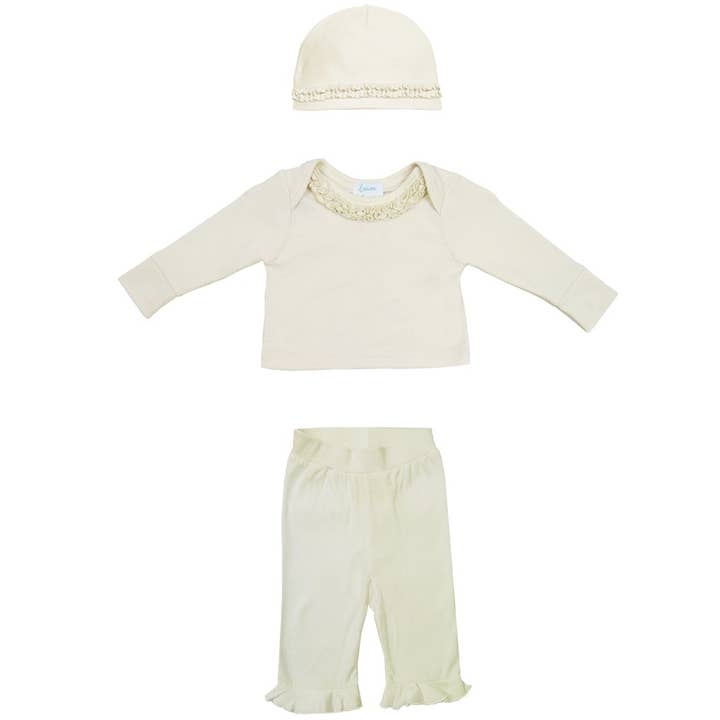 LAYETTE BASIC-Eggnog Anna Set for wholesale by Lemon Loves Lime