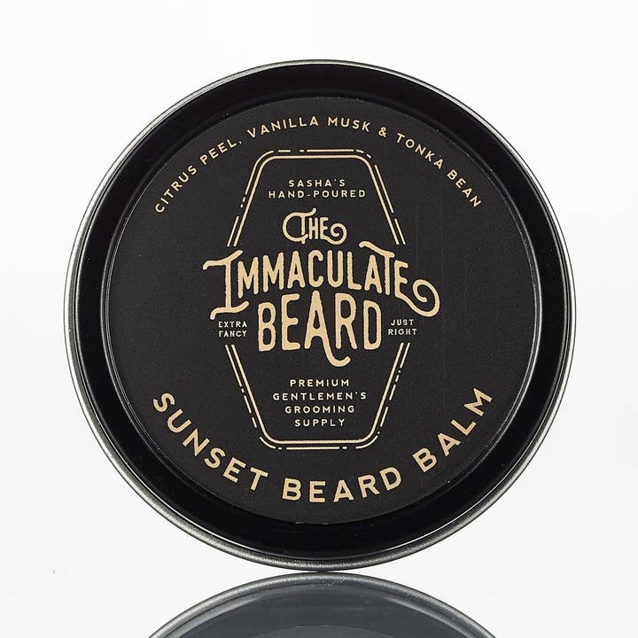 The Immaculate Beard - Wholesale Beard Styling Product - Beard Balm AUTUMN citrus, wild berries, lotus blossom0