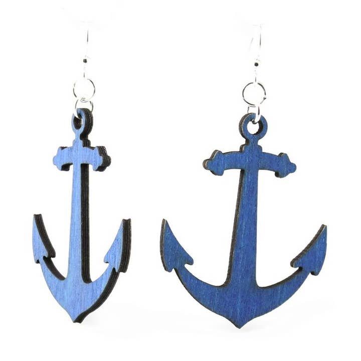 Anchor Earrings for wholesale by Green Tree Jewelry