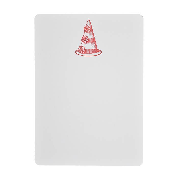 Party Hat - Tails Boxed Notecards for wholesale by folio press & paperie