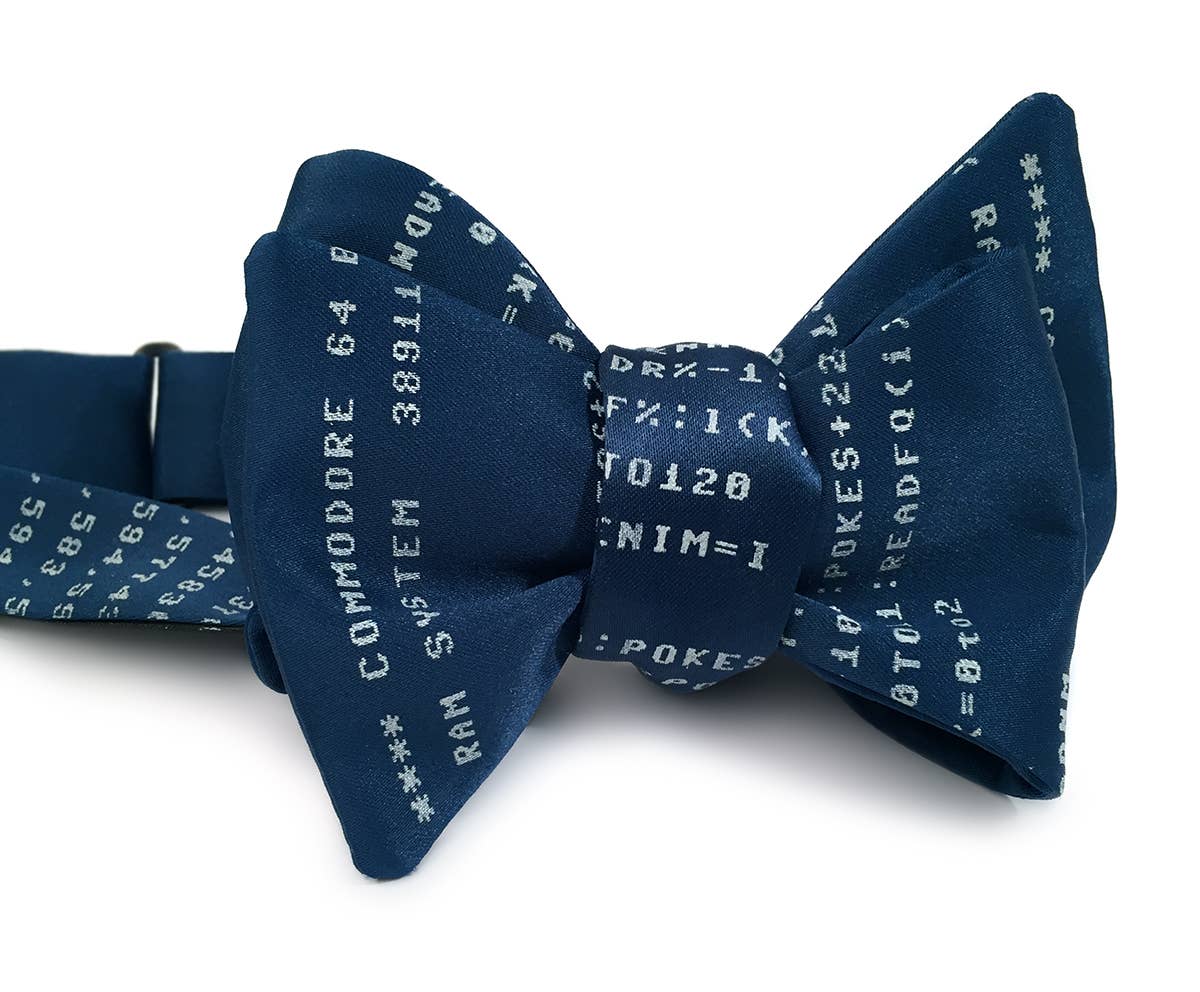 Cyberoptix Tie Lab - Wholesale Bow Tie - Men's - C64 BASIC Code Bow Tie4