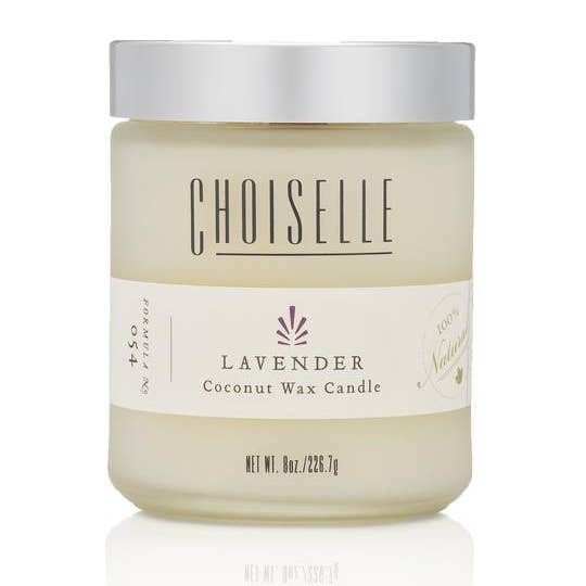 Choiselle - Wholesale Jar/Filled Candle - Coconut Wax Lavender Candle