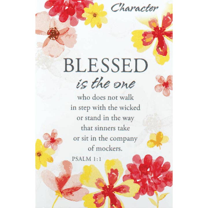 Bkm Ibb Character Psalm 1:1 2X3 for wholesale by Dicksons