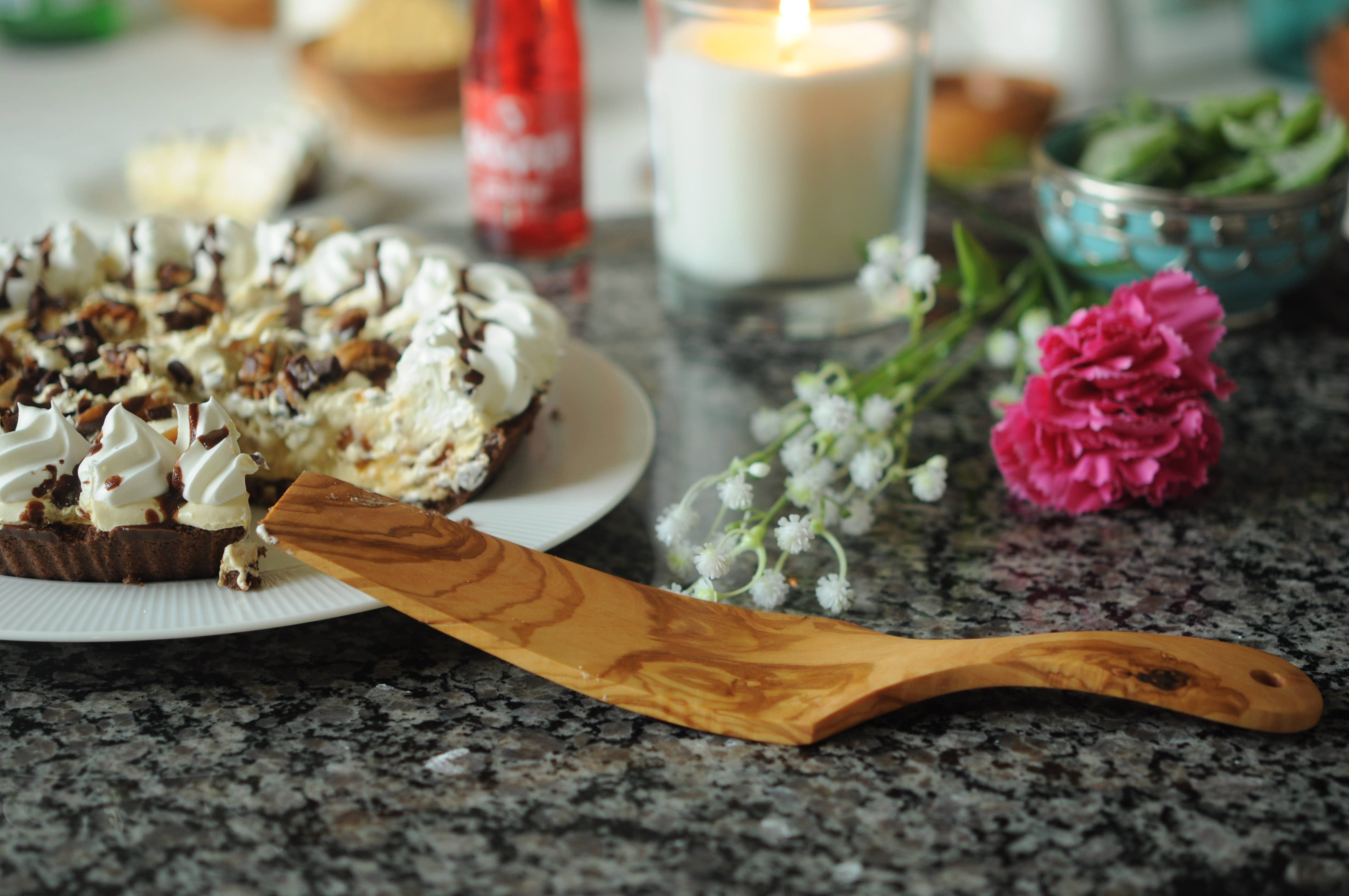 BeldiNest - Wholesale Spatula/Turner - Olive Wood Pizza Server, Pie Server Spatula2