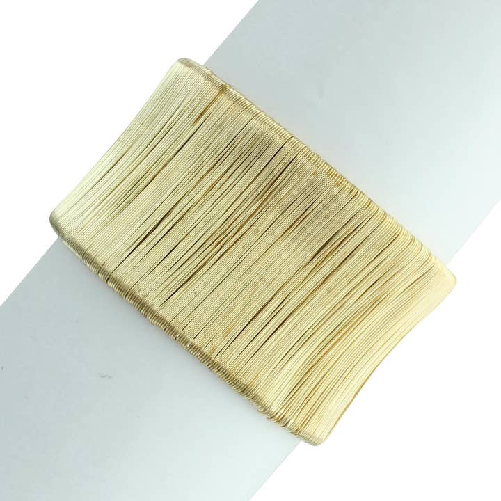 Thin Gold Line Cuff Bracelet for wholesale by Takobia