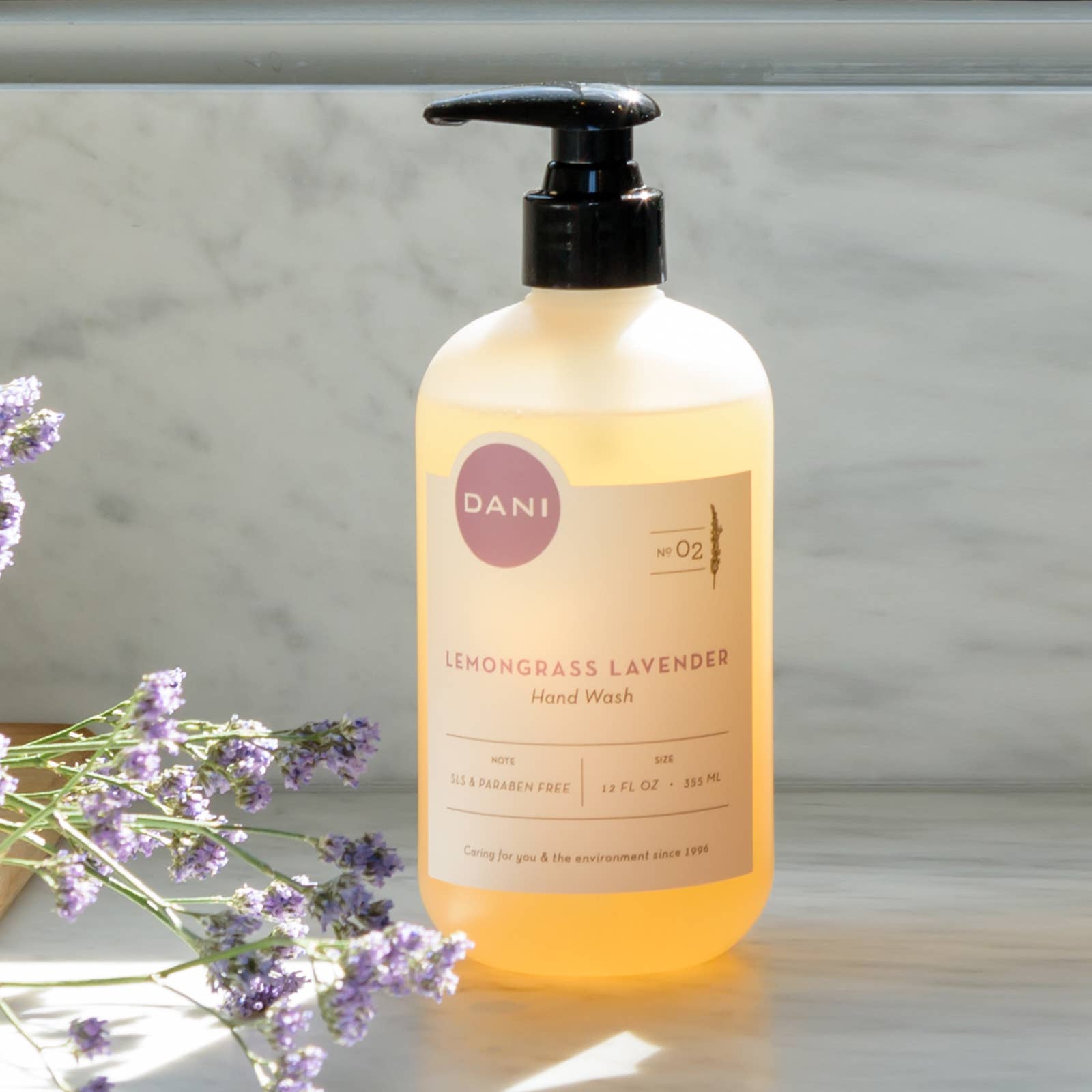 DANI Naturals – wholesale Hand soap/wash – Lemongrass Lavender Hand Soap 12oz1