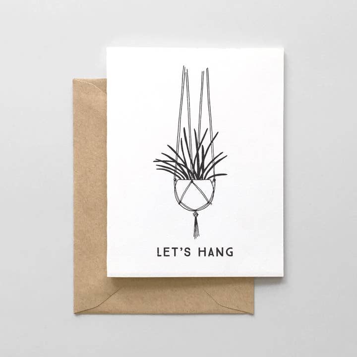 Let's Hang Carte de vœux pour la vente par Hello Paper Co.