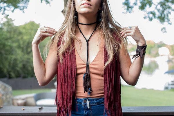 Fearless Memories Jewelry - Wholesale Vest - Dames - Velvet Gypsy Wrap0