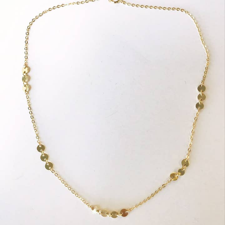 Sonya Renee Jewelry - Wholesale Choker/Collar - Three Dots and a DAsh2