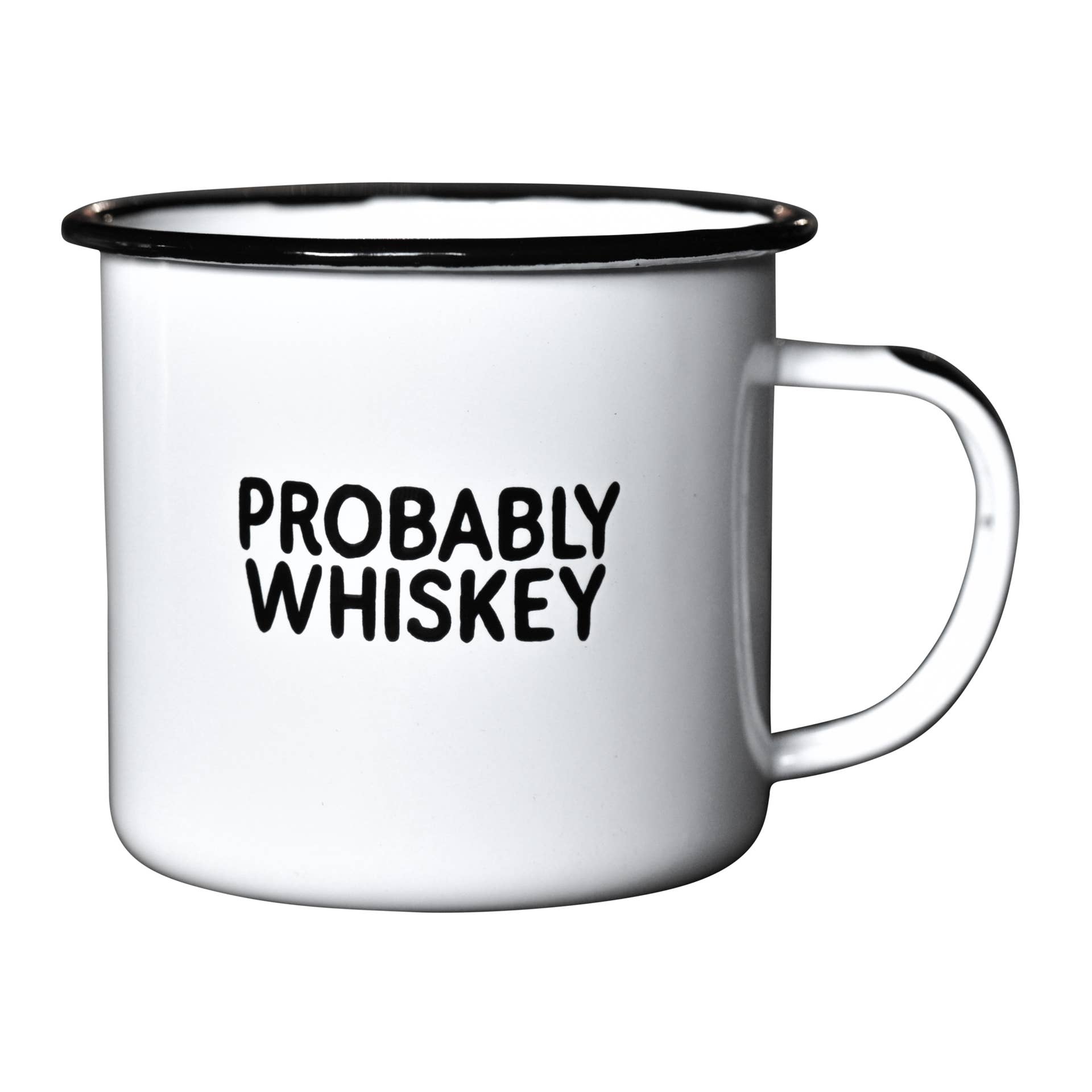 BE WILD /& FREE ENAMEL CAMPING MUG by SASS /& BELLE