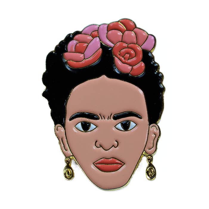 Real Sic - Wholesale Lapel pin/button - Frida Kahlo Artist Painter Lapel Pins Enamel Lapel Pin0