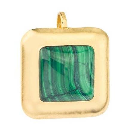 CRUSH SQUARE PENDANT for wholesale by Stephanie Kantis