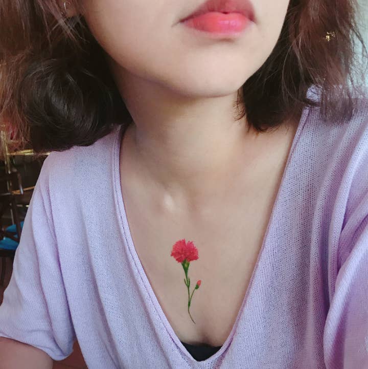 Mina smycken box-rosa rosa av Jessica Man tillfälliga tatueringar för wholesale av PAPERSELF