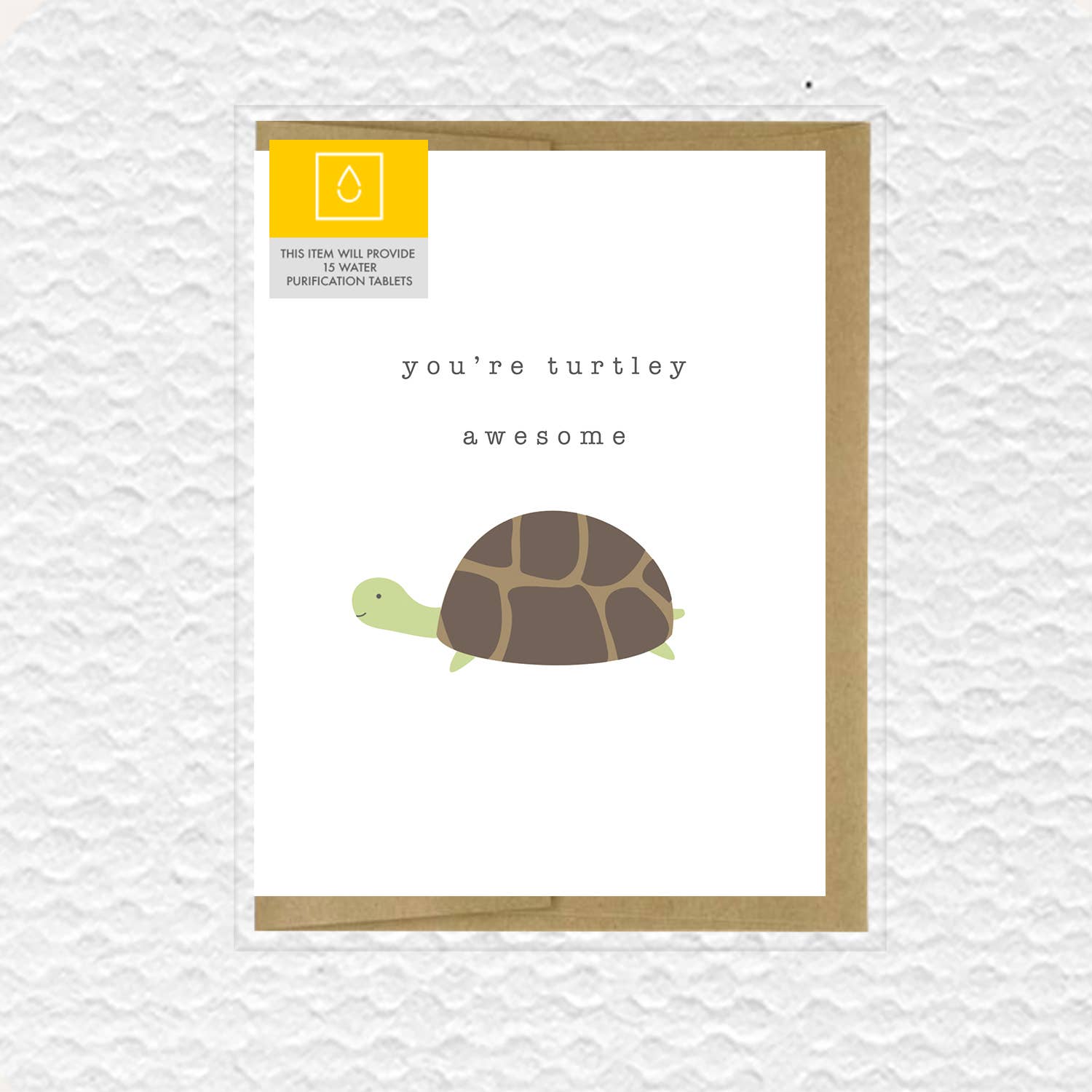 IMPAPER - Wholesale Friendship Card - You’re Turtley Awesome Friendship Card1