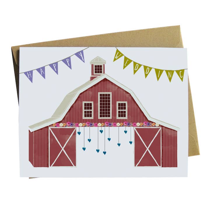 Paper Wolf Design – Engroshandel Bryllupskort – Bryllup barn Card