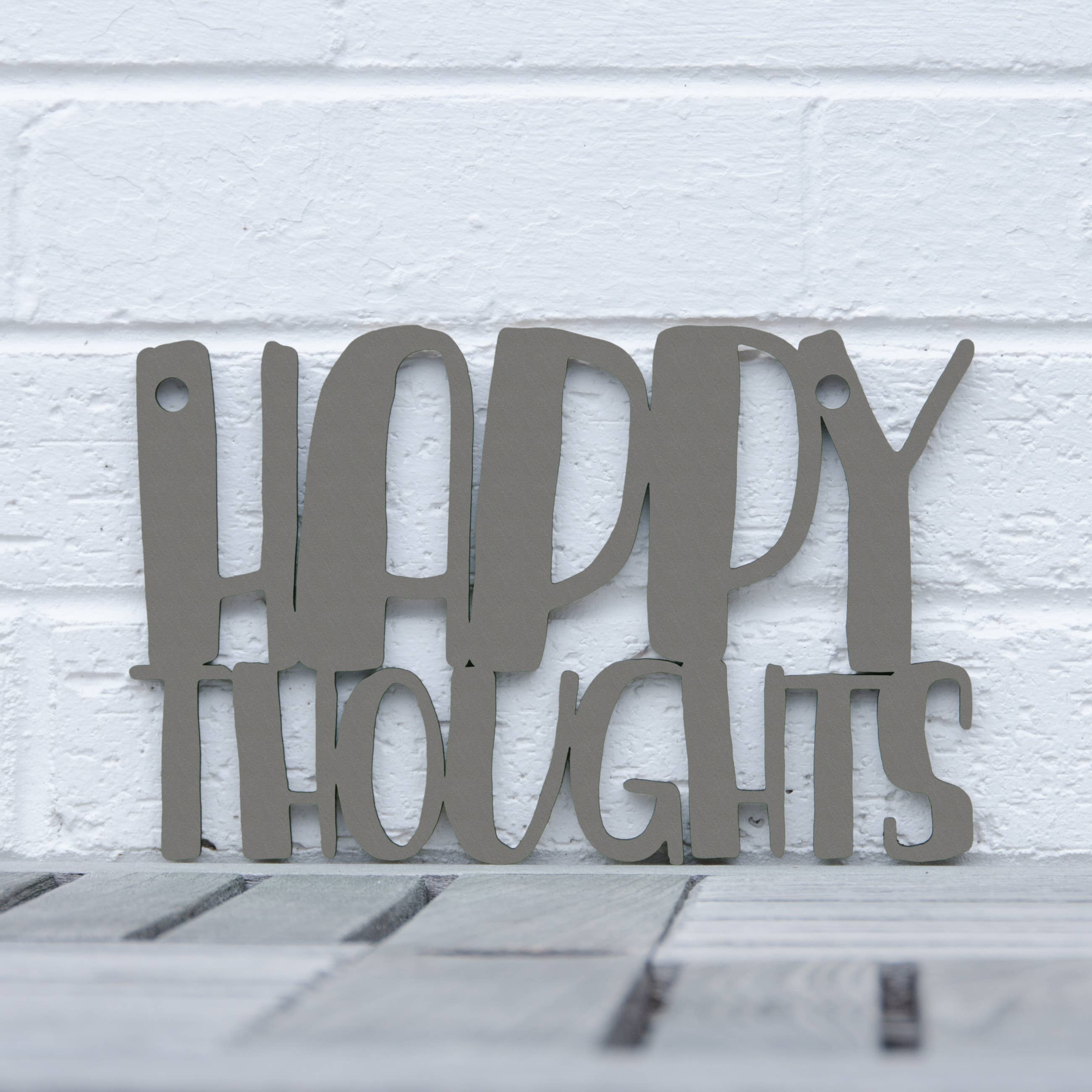 Spunky Fluff - Wholesale Wall Sign - Happy Thoughts12