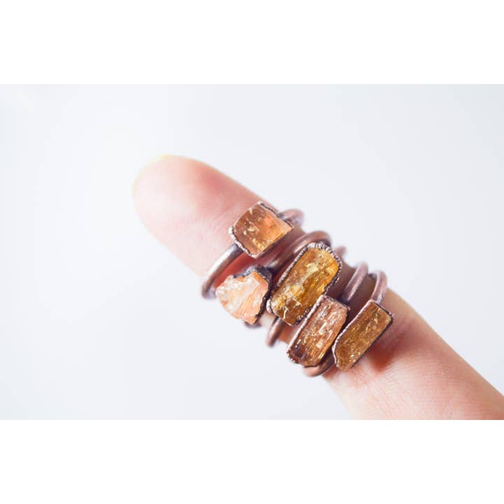 HAWKHOUSE – wholesale Cocktail/Statement Ring – Imperial Topas Ring