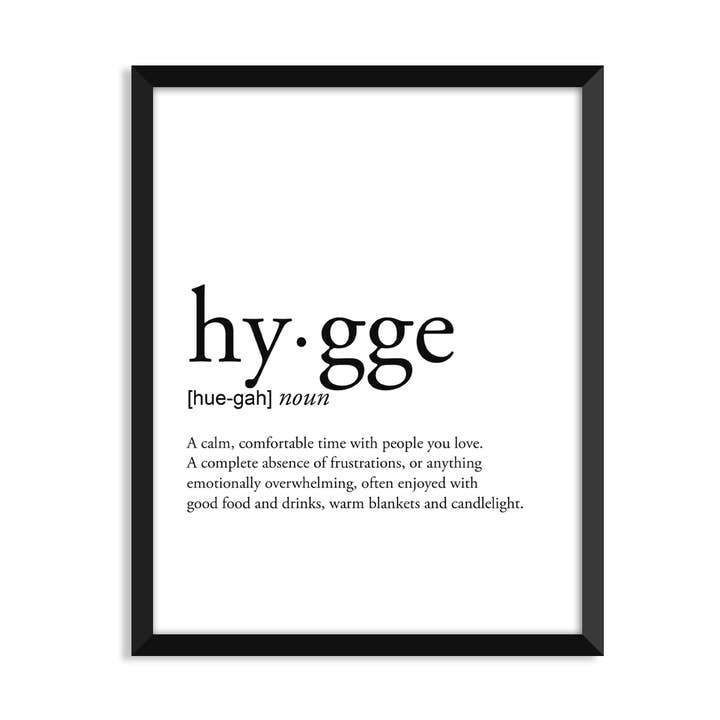 Footnotes - Wholesale Art Print - Hygge Definition - Everyday Art Print0