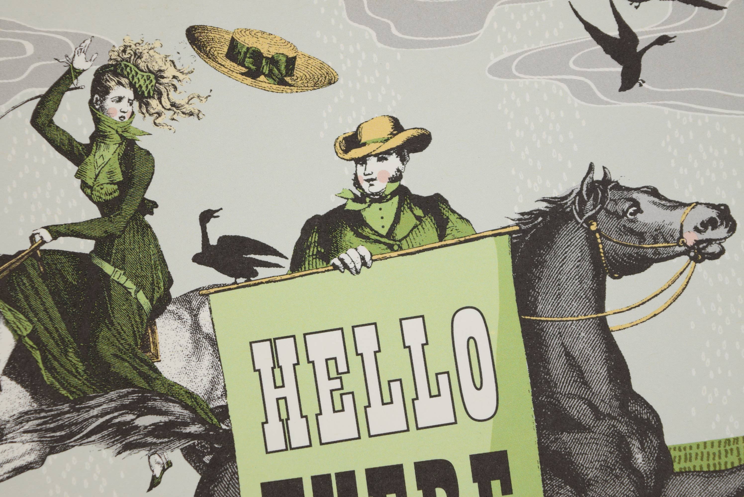 Oddball Press LLC - Wholesale Thinking of You Card - Horse Hello1