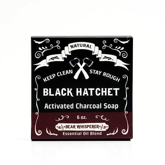 Latika Beauty – wholesale Bar soap – Men's – Charcoal Soap - Bear - Gift for Men ❄️Stocking stuffer ⚫ 1