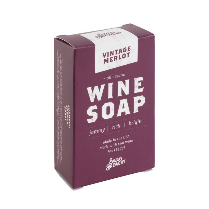 Swag Brewery - Wholesale Bar Soap - Vintage Merlot Wine Soap3