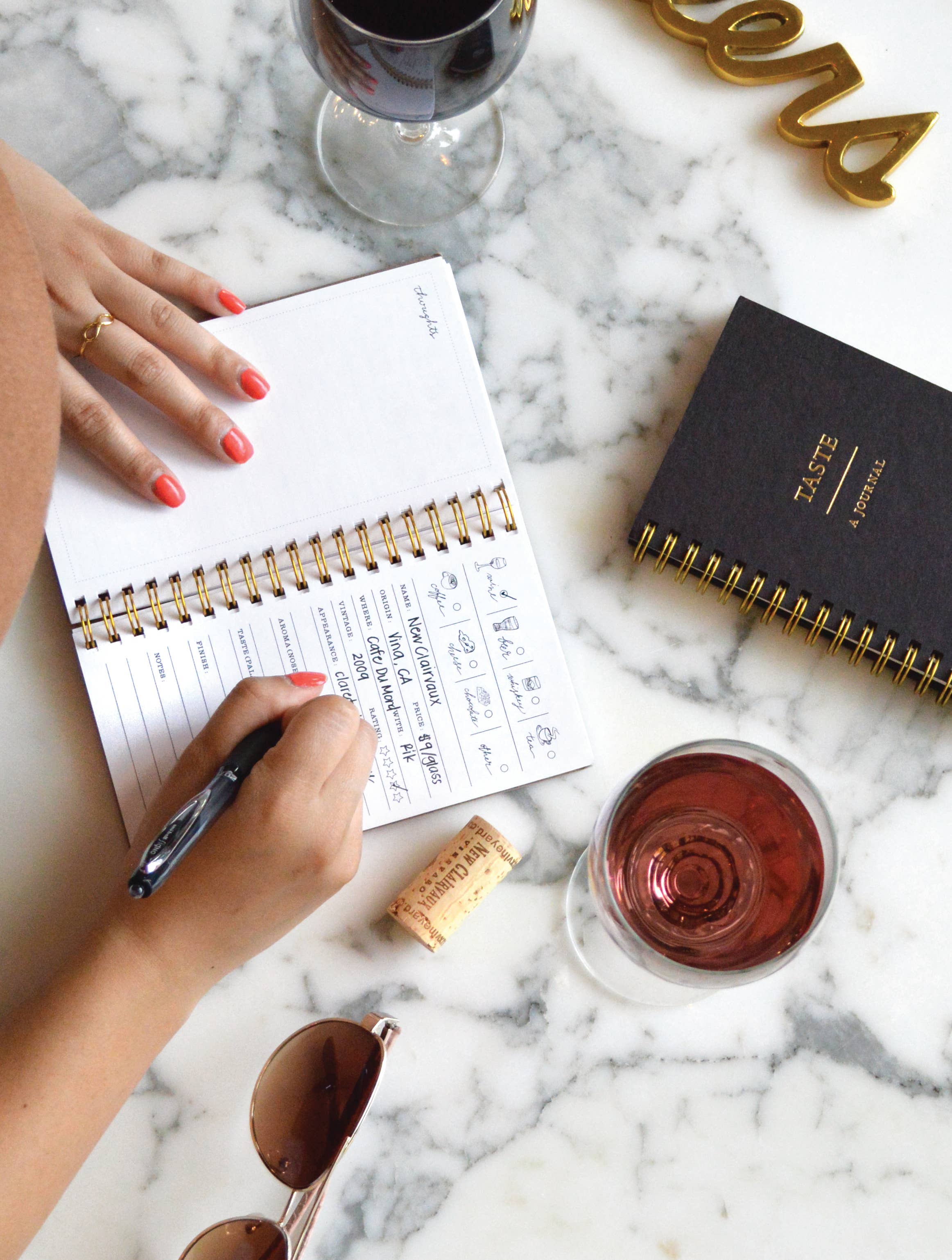 Wild Ink Press - Wholesale Journal/Diary - Taste Journal (Black)2