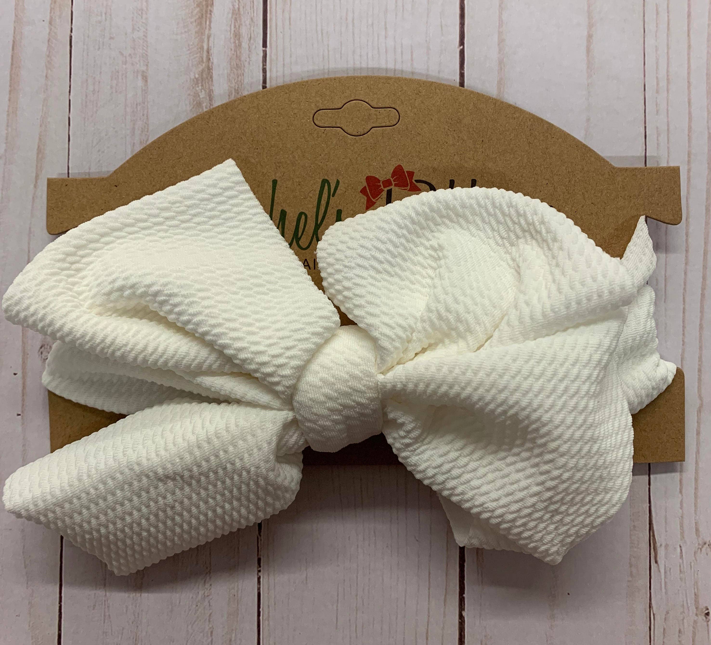 Rachel's Ribbons – Engroshandel Pandebånd - Børn – Stof Padwrap med XL Bow0