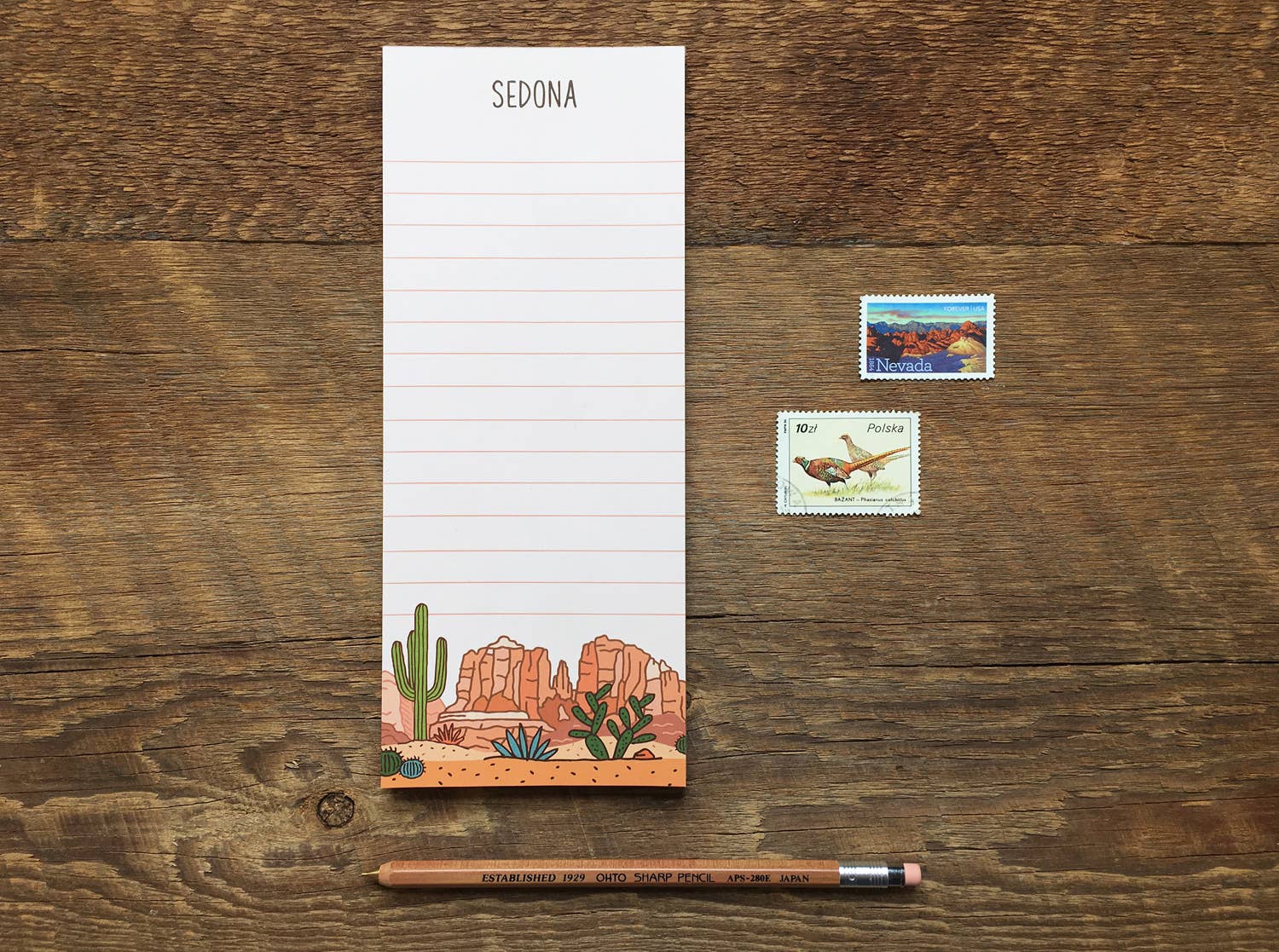 Noteworthy Paper & Press - Wholesale Notepad - Sedona Pad1