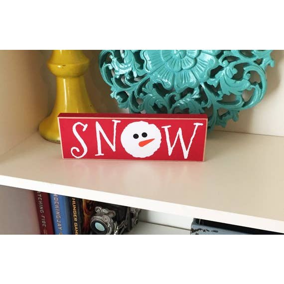 Snowman Sign for wholesale by Crafts With a Side of You LLC