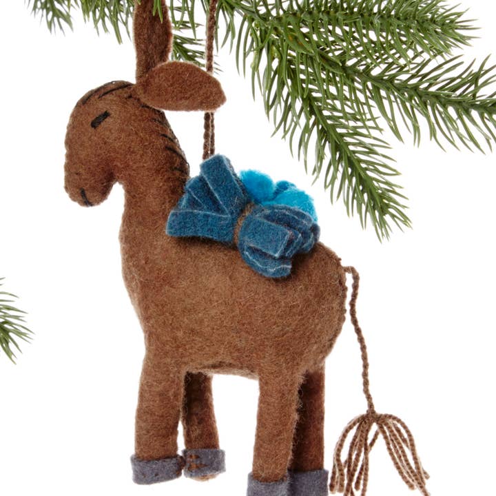 Silk Road Bazaar - Wholesale Ornament - Baby Donkey Ornament