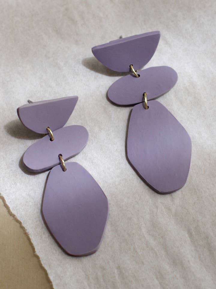 Stepping Stone oorbellen voor wholesale door Xenia Studio