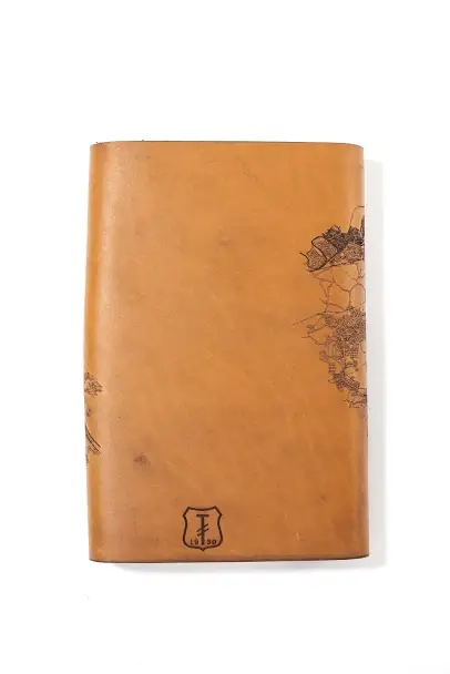 Tactile Craftworks - Wholesale Journal/Diary - Pittsburgh Map Journal1