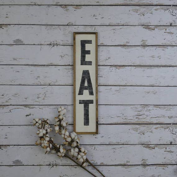 Eat Sign for wholesale by The Green Elephant Shop