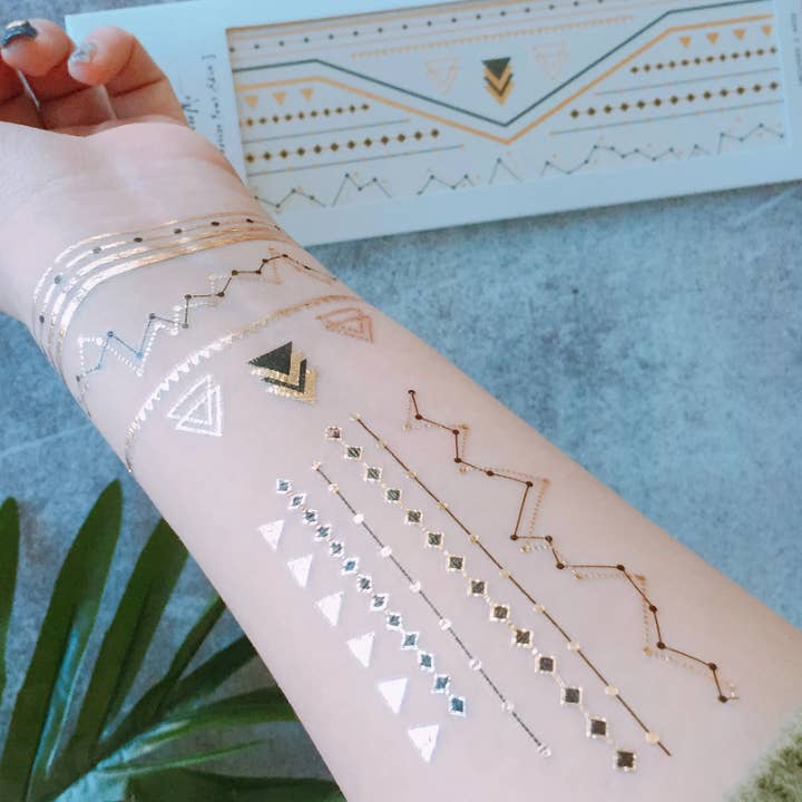 PAPERSELF - Wholesale Temporary Tattoo - Golden Age Temporary Tattoos Stickers