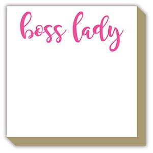 Boss Lady Luxe Notepad for wholesale by RosanneBeck Collections