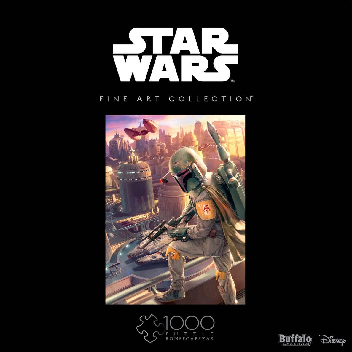 Buffalo Games & Puzzles - Wholesale Puzzle - Adult - Fine Art Collection Boba Fett by Star Wars™  1000 Piece Jigsaw Puzzle0